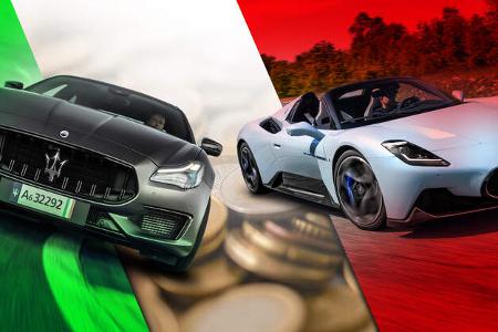 Maserati Quattroporte MC20 Cielo Collage Tricolore Geld