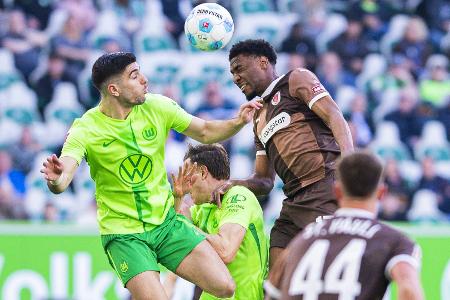 Remis in Wolfsburg: St. Pauli verspielt Führung Remis in Wolfsburg: St. Pauli verspielt Führung