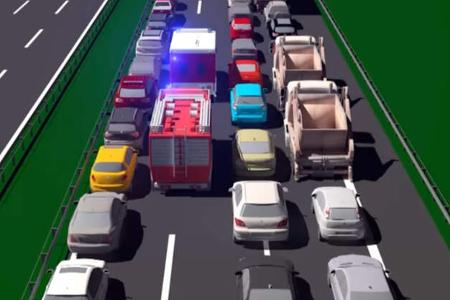 Rettungsgasse