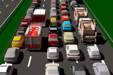 Rettungsgasse