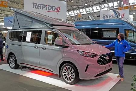CMT, Messe, 2024, Campervan, Aufstelldach, Dreamer, Ford