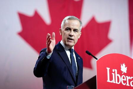 Mark Carney richtete in seiner Siegesrede klare Worte an die Adresse Donald Trumps. Mark Carney richtete in seiner Siegesrede klare Worte an die Adresse Donald Trumps.