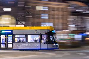 Als einzige Großstadt hat Leipzig das Nahverkehrsangebot seit 2023 um mehr als 10 Prozent ausgebaut. (Archivbild)
