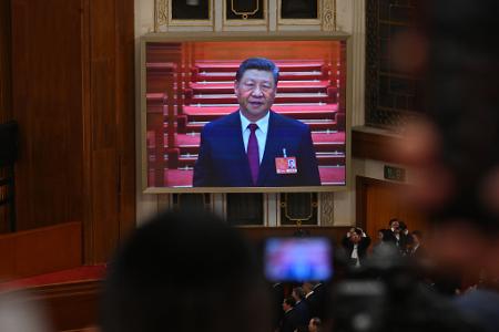 Chinas Staatschef Xi begrüßte die Abstimmungsergebnisse. 