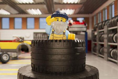 Lego Recycling-Reifen