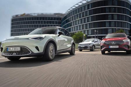 Kia Niro EV, Mercedes EQA, Smart #1 Kia Niro EV, Mercedes EQA, Smart #1