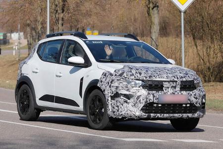 Erlkönig Dacia Sandero