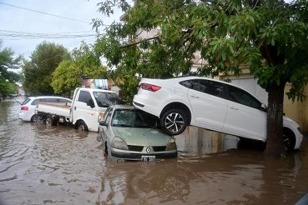 Das Unwetter hat für viel Zerstörung gesorgt. 