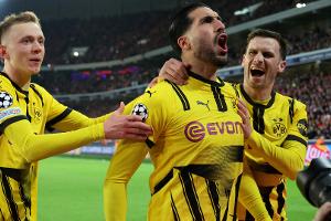 Slapstick und Super-Tor: BVB kämpft sich ins Viertelfinale