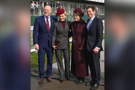 Prinzessin Eugenie und Zara Tindall begeistern als stylisches Duo Prinzessin Eugenie und Zara Tindall begeistern als stylisches Duo