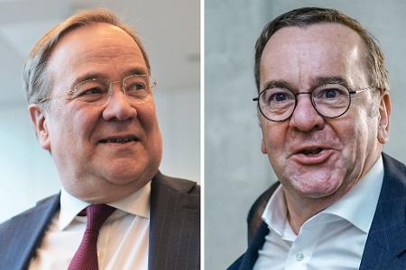 Der CDU-Politiker Armin Laschet wird nach eigenen Angaben immer wieder mal mit dem gleichaltrigen Verteidigungsminister Boris Pistorius (SPD) verwechselt. (Fotos Archiv) 