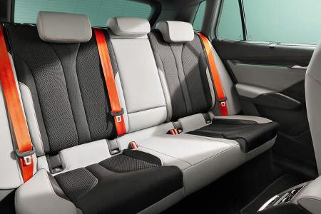 Skoda Elroq Sitze hinten Fond First Edition Lounge Design