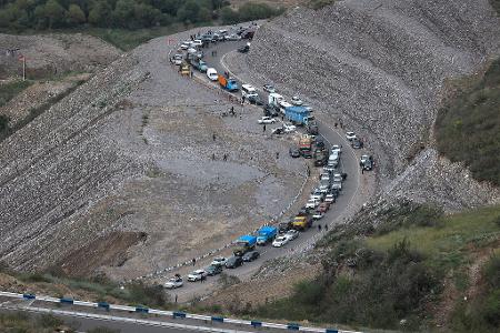 Im September 2023 brachten aserbaidschanische Truppen die Konfliktregion Berg-Karabach wieder unter ihre Kontrolle - mehr als 100.000 Karabach-Armenier flohen. (Archivbild) Im September 2023 brachten aserbaidschanische Truppen die Konfliktregion Berg-Karabach wieder unter ihre Kontrolle - mehr als 100.000 Karabach-Armenier flohen. (Archivbild)