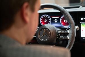 Mercedes-Chef zum CLA: "Over the air erreichbar."