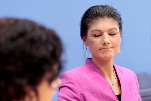 Parteigründerin Sahra Wagenknecht wollte in Karlsruhe eine Neuauszählung der Bundestagswahl erreichen. (Archivbild)