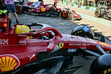 Leclerc schneller als Hamilton: Ferrari stark beim Saisonstart
