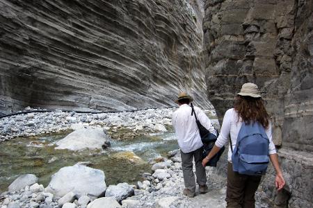 Beliebt, aber gefährlich: Samaria-Schlucht auf Kreta. (Archivbild) Beliebt, aber gefährlich: Samaria-Schlucht auf Kreta. (Archivbild)