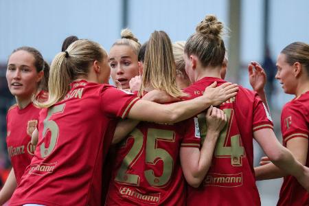 Doppelpackerin Harder: Bayern-Frauen festigen Tabellenführung Doppelpackerin Harder: Bayern-Frauen festigen Tabellenführung