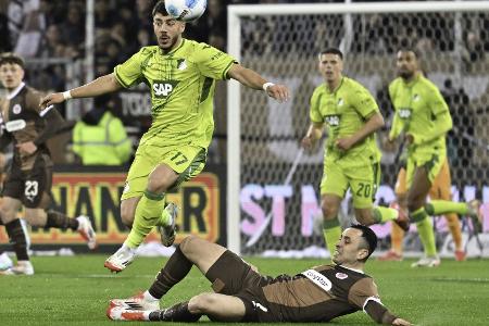 Befreiungsschlag im Keller: St. Pauli bezwingt Hoffenheim Befreiungsschlag im Keller: St. Pauli bezwingt Hoffenheim