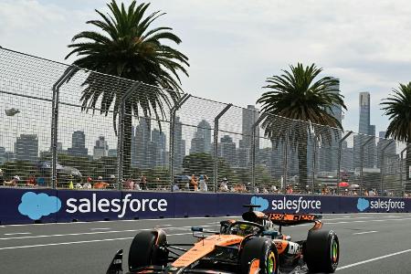 Piastri im letzten Training vorne - Verstappen verbessert Piastri im letzten Training vorne - Verstappen verbessert