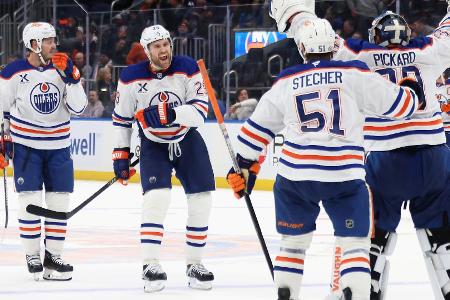 100. Scorerpunkt: Draisaitl schießt Oilers zum Overtime-Sieg 100. Scorerpunkt: Draisaitl schießt Oilers zum Overtime-Sieg