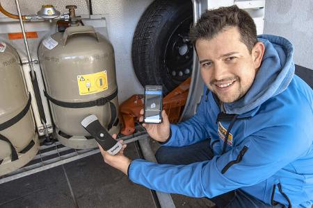 Gasfüllstand Gasfüllstand