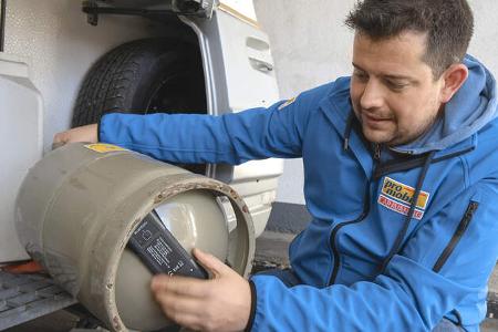Gasfüllstand