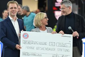 Beckenbauer-Cup: Heidi Beckenbauer und Sohn Joel sorgen für Emotionen