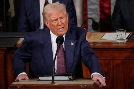 Die USA und die Ukraine stehen laut Trump kurz vor einem Rohstoff-Deal. (Archivbild)