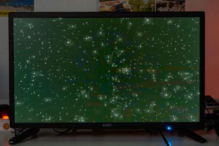 Camping Fernsehr