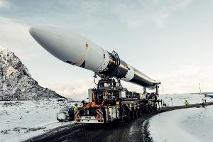 Die Rakete von Isar Aerospace. (Handout)