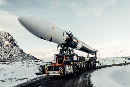 Die Rakete von Isar Aerospace. (Handout)
