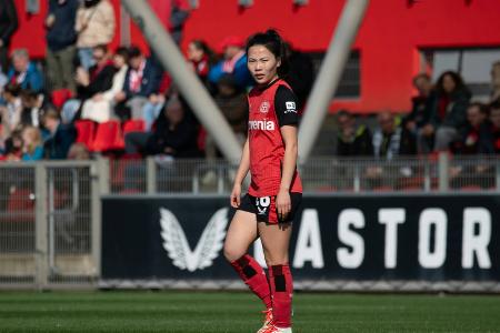 Leverkusen: Shen Menglu erleidet Kreuzbandriss Leverkusen: Shen Menglu erleidet Kreuzbandriss