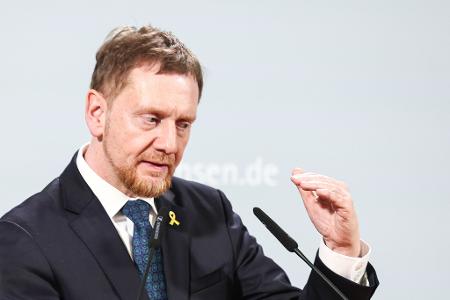 Sachsens Ministerpräsident Kretschmer hofft, dass in Zukunft auch wieder eine Annäherung zwischen Deutschland und Russland möglich sein wird. (Archivbild)