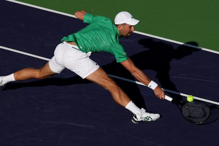 Djokovic gewinnt wieder: Auftaktsieg in Miami Djokovic gewinnt wieder: Auftaktsieg in Miami