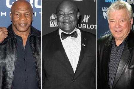Mike Tyson bis William Shatner: Stars trauern um Champ George Foreman Mike Tyson bis William Shatner: Stars trauern um Champ George Foreman