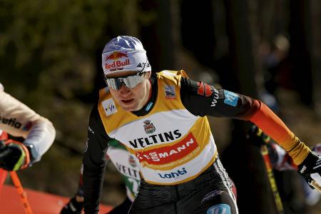 Kombinierer-Finale: Geiger erhält die Kugel, Schmid mit Podest