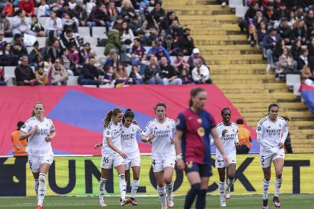 Prestigesieg im Clásico: Real-Frauen schlagen Barca erstmals Prestigesieg im Clásico: Real-Frauen schlagen Barca erstmals