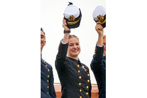 Die Tochter von König Felipe absolviert ihre militärische Ausbildung. (Archivfoto)