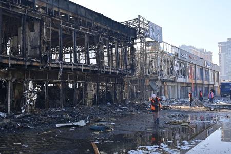 Die Ukraine will bei den Verhandlungen in Saudi-Arabien auch eine Waffenruhe für Schläge gegen Infrastruktur erreichen. (Archivbild) Die Ukraine will bei den Verhandlungen in Saudi-Arabien auch eine Waffenruhe für Schläge gegen Infrastruktur erreichen. (Archivbild)