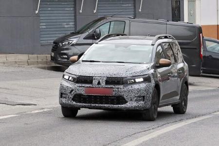 Erlkönig Dacia Jogger Erlkönig Dacia Jogger