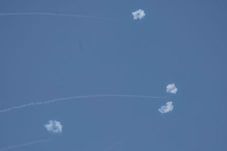 Israels Luftabwehr konnte die Raketen aus dem Jemen und aus dem Gazastreifen nach eigenen Angaben abfangen. (Archivbild)