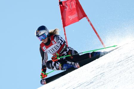 Riesenslalom: Robinson stürzt - Brignone auf Kurs Riesenslalom: Robinson stürzt - Brignone auf Kurs