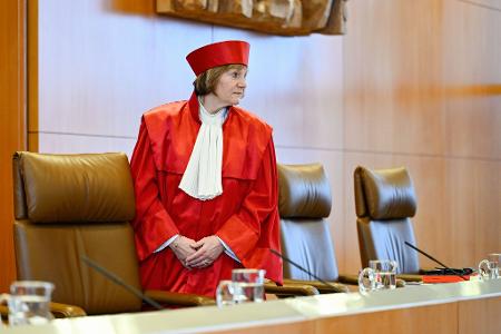 Richterin Langenfeld sprach anstelle von Gerichts-Vizepräsidentin König das Urteil. 