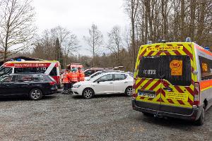 Ein Großaufgebot von Einsatzkräften sucht auch am Mittwoch nach einem vermissten sechsjährigen Jungen in Weilburg.