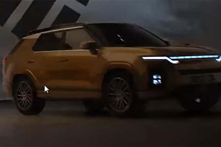 Ssangyong Torres SUV Coupé Teaser
