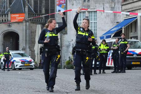 Die Polizei war mit vielen Kräften im Einsatz.