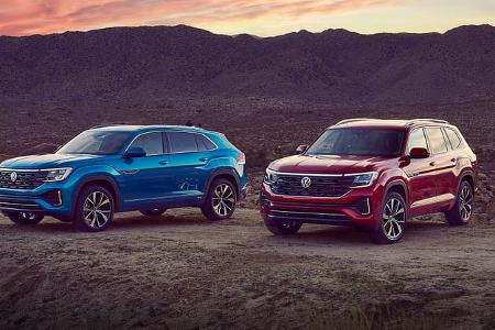 VW Atlas und Atlas Cross Sport Facelift USA 2023 VW Atlas und Atlas Cross Sport Facelift USA 2023