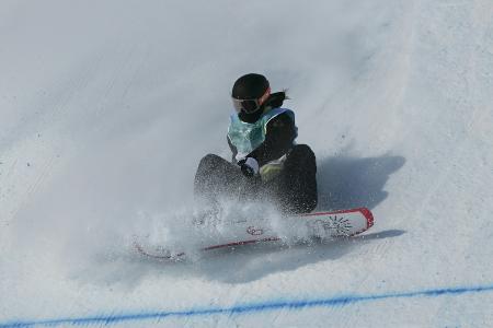 Snowboard-WM: Morgan muss nach Trainingssturz passen Snowboard-WM: Morgan muss nach Trainingssturz passen