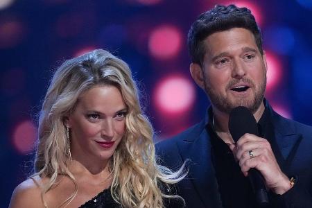 Der Kanadier Michael Bublé bietet Donald Trump die Stirn Der Kanadier Michael Bublé bietet Donald Trump die Stirn